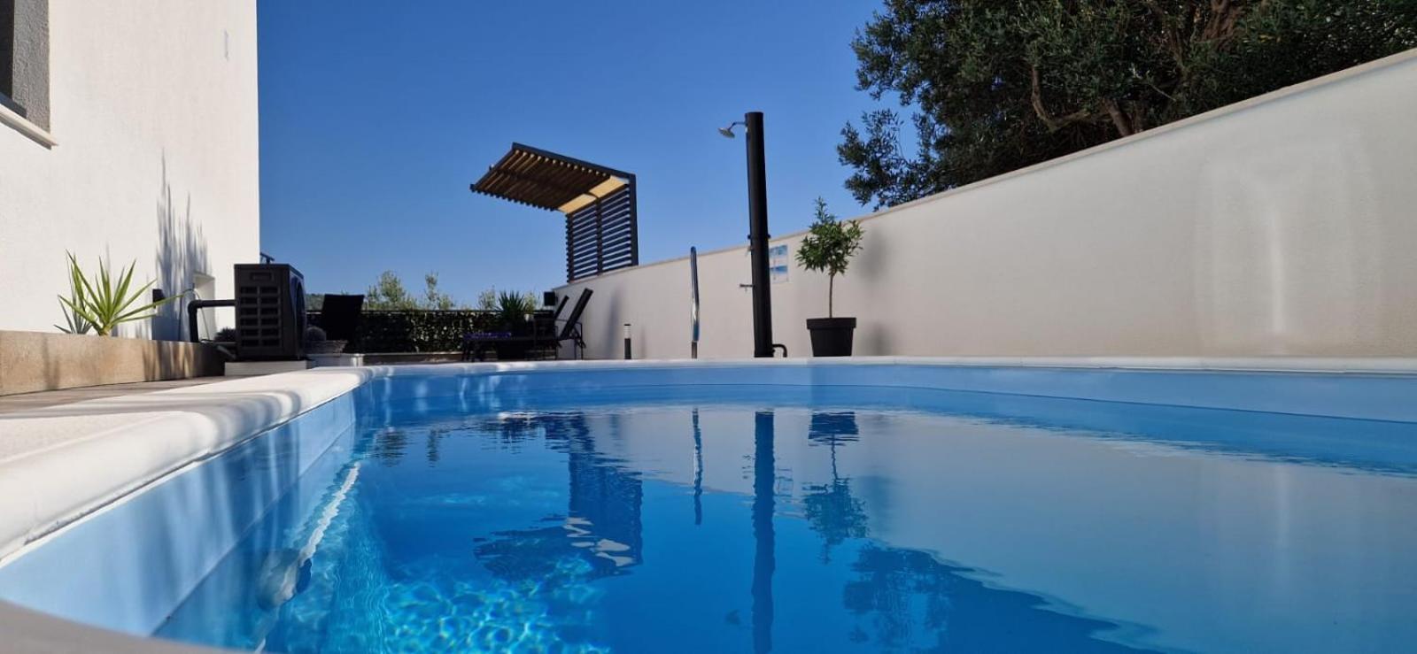 Apartman Marcelina 1 With Private Pool تروغير المظهر الخارجي الصورة